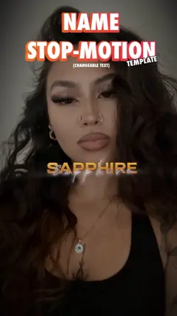 Name Stop-motion✨