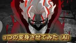 オカルンモモ変身