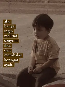 melihat senyum ibu