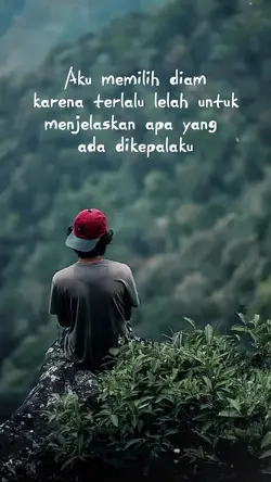 Aku memilih diam