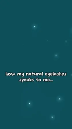 natural eyelashes*