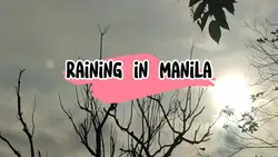 Raining in Manila