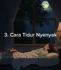 3 cara tidur nyenyak