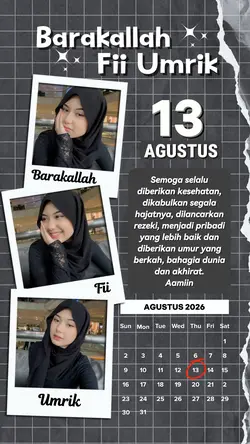MILAD 13 AGUSTUS