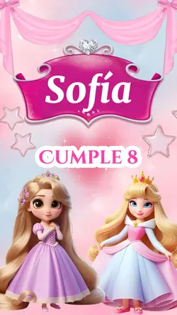 Invitacion princesas