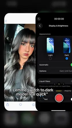 Switch to dark model