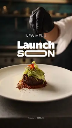 New menu launch