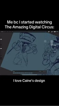 Caine doodles 