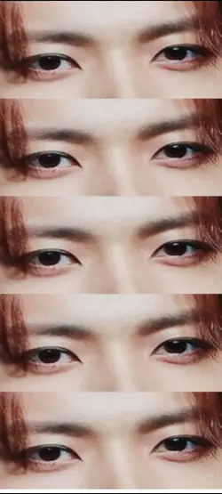 he's eyes