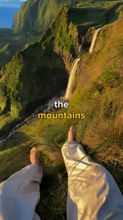 the mountains
