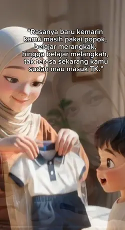 tak terasa mau tk