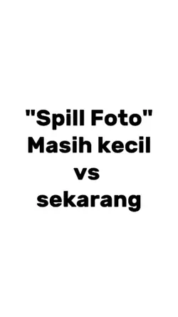 foto masih kecil x