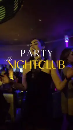 Party at nightclub