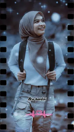 Aku berdiri