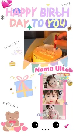 template ulangtahun 