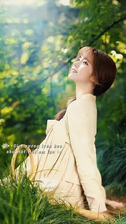 Giọt sương trên hoa 