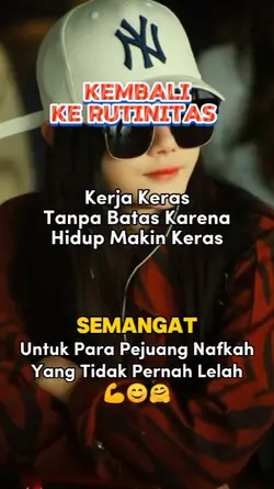 kembali ke rutinitas