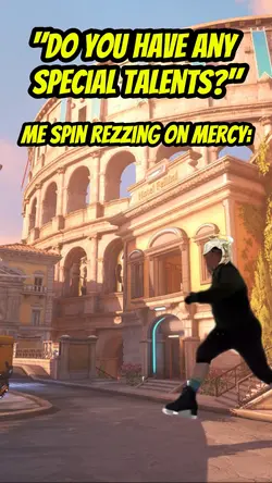 man spinning 