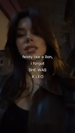she was a leo