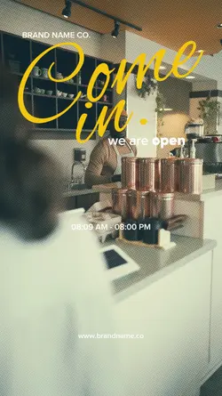 WE ARE OPEN