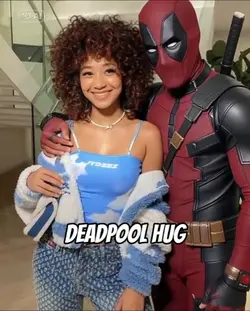 hug deadpool