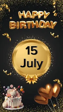 Birthday 15 july