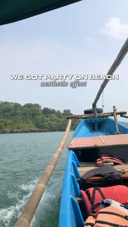 party on beach