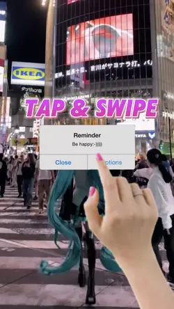 tap👆swipe