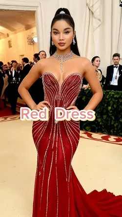 RED DRESS 