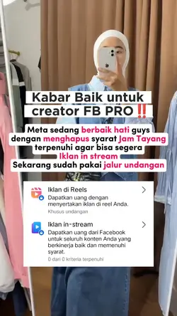 Aturan Baru Fb Pro