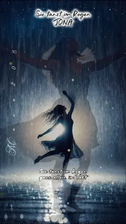 Sie tanzt im 🌧️ 