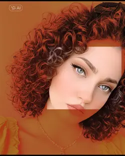 Short curly beauty
