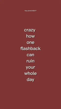 crazy how one