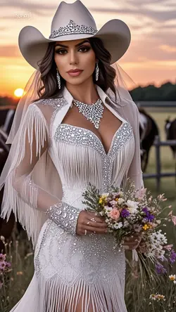 Cowgirl bride