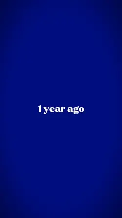 1 year a go Glowup
