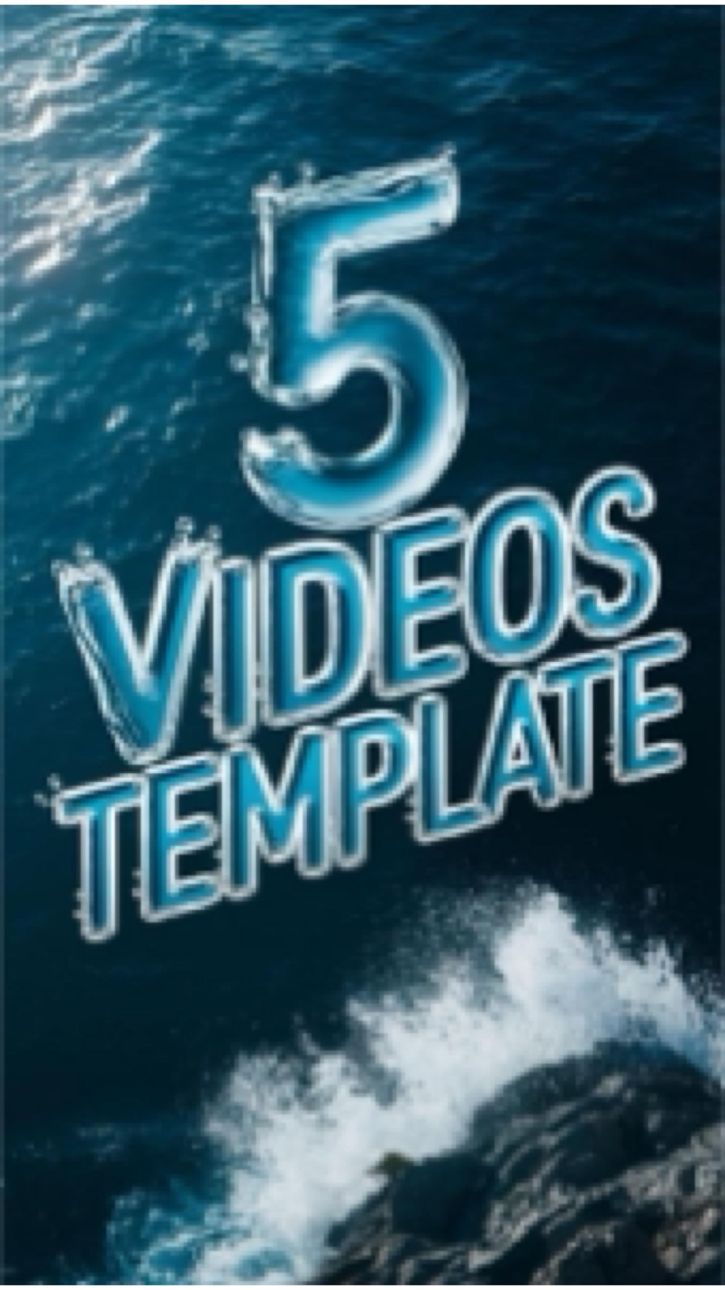 capcut template cover