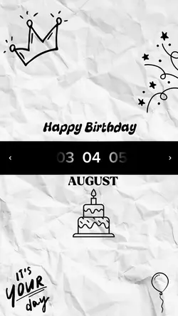 HBD 4 August 2025