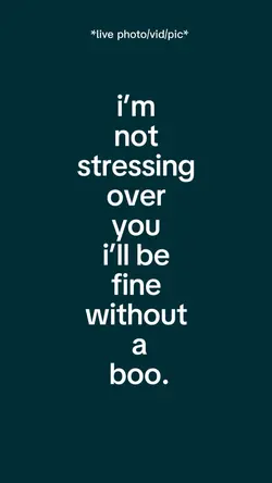 Im not stressing