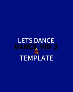 LETS DANCE TEMPLATE