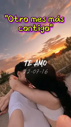 Otro mes más contigo