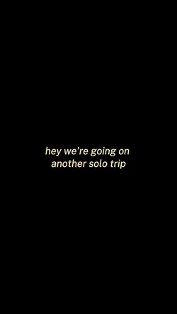 solo trip