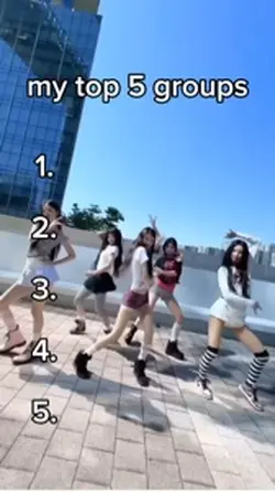 My top 5 groups