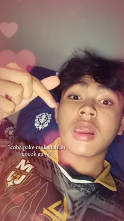 cb pake mukenah ah