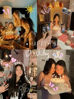 collage birthday 