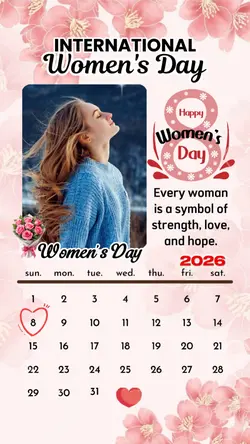 8 March, Women's Day