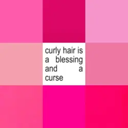 Curly hair 