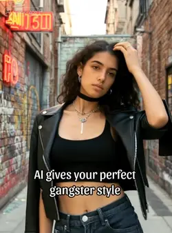 AI gangster style 