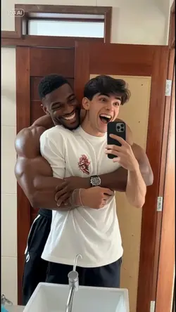 Abraço de homem