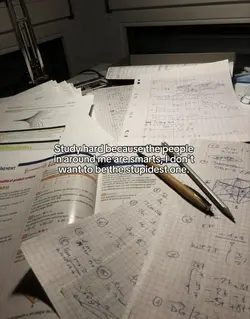 study hard.