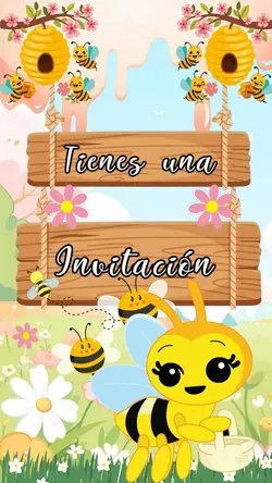 Invitación de abeja